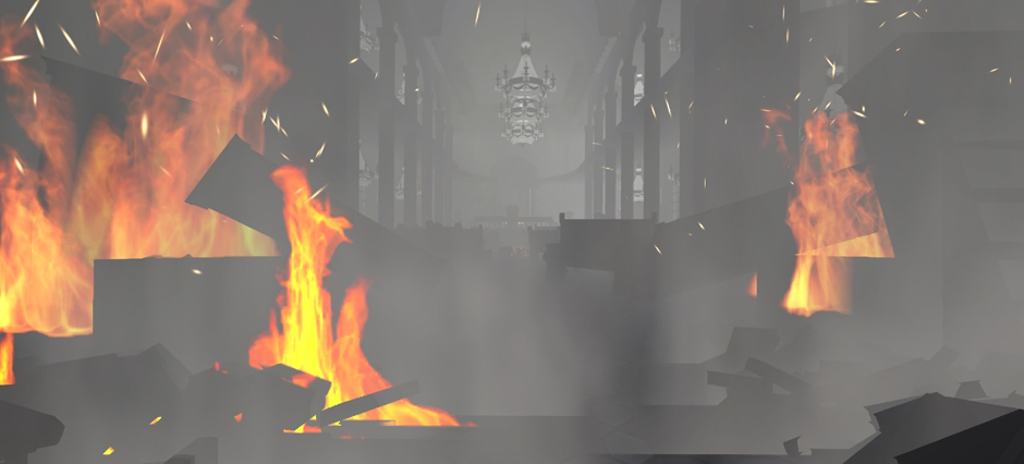 Real-time Fire VFX and Environmental Destruction